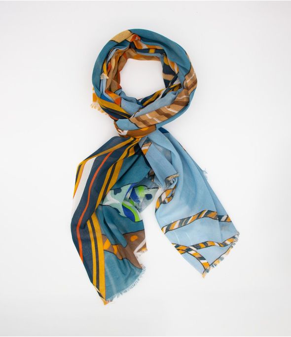 BRISTOL Cotton Scarf - 1