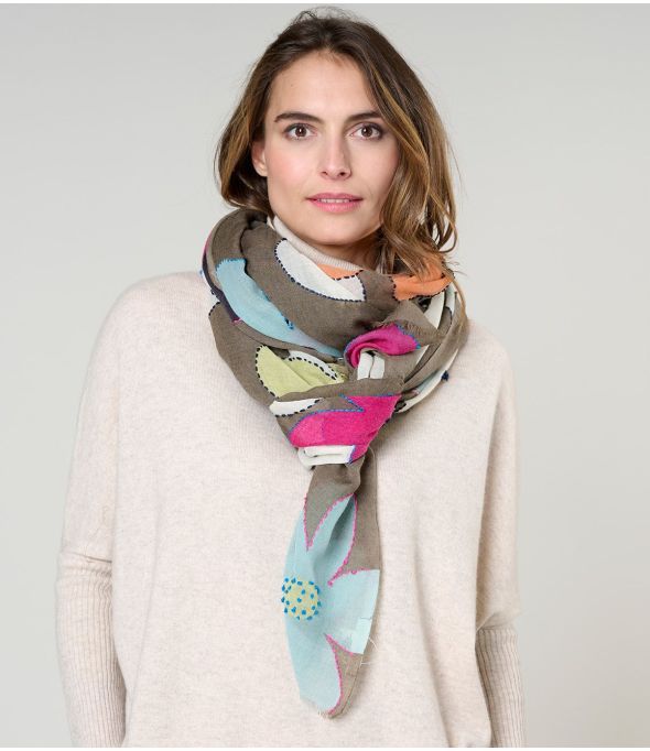 ANETTE Wool Scarf - 1