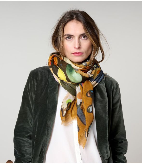 GIANA Modal Scarf, Wool - 8