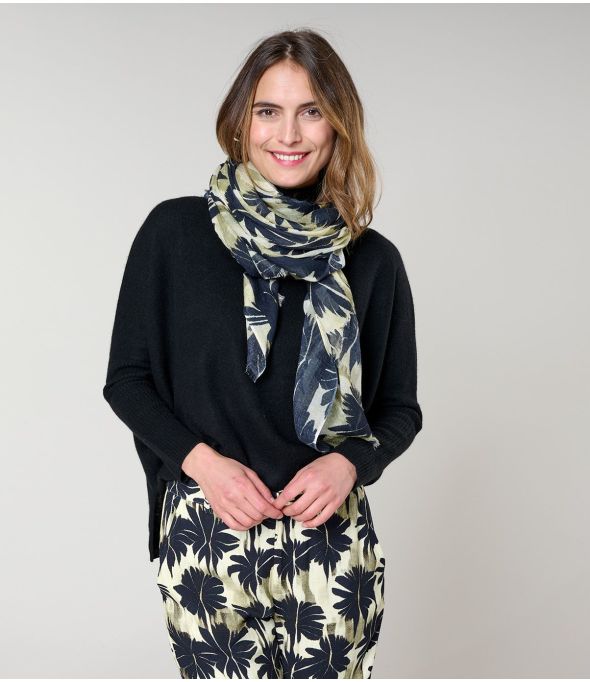 INES Modal Scarf, Wool - 1