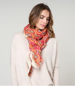 KHAN Wool Scarf, Cotton - 6