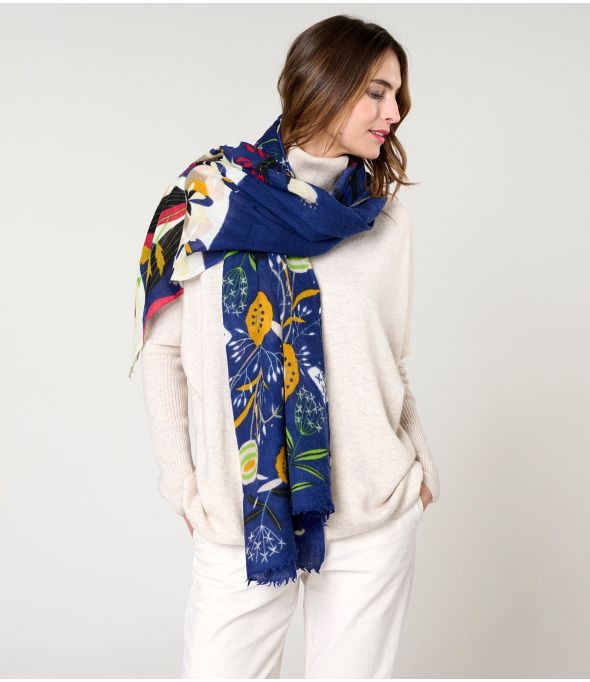 NOEMIE Wool Scarf - 1