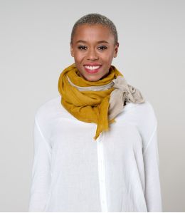 MERIL Wool, Silk Scarf - 6