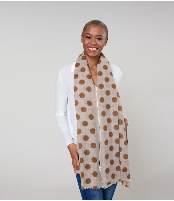 ZEPHIR Wool Scarf, Cashmere - 4