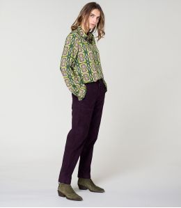 FRAN KHAN GREEN Viscose Shirt - 2