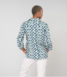 FRAN VERO BLUE Viscose Shirt - 3