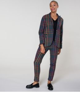 MARIUS TARTAN MULTI TROUSERS in Cotton - 2