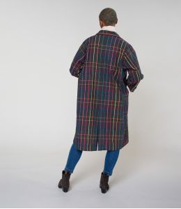 GUSTAVE TARTAN MULTI COAT in Cotton - 3