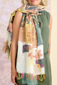 ALIZE Wool Scarf for Women | Storiatipic