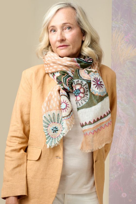 ATHENA Wool Scarf for Women | Storiatipic