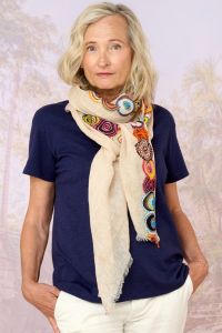 AURA Wool Scarf for Women | Storiatipic