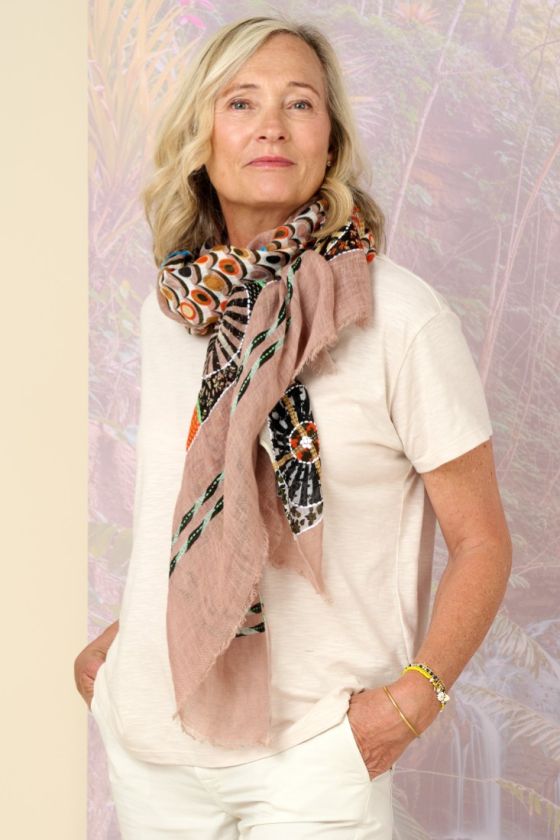 BELLA Wool Scarf for Women | Storiatipic