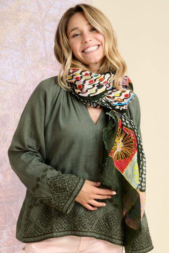 BELLA Wool Scarf for Women | Storiatipic