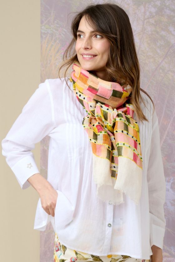 BRIGITE Wool Scarf for Women | Storiatipic