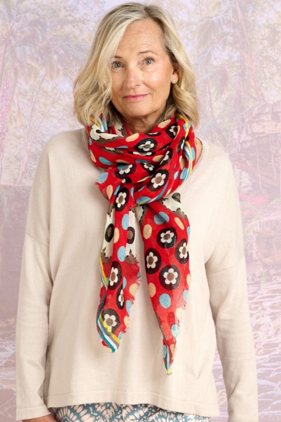 CELESTE Wool Scarf for Women | Storiatipic