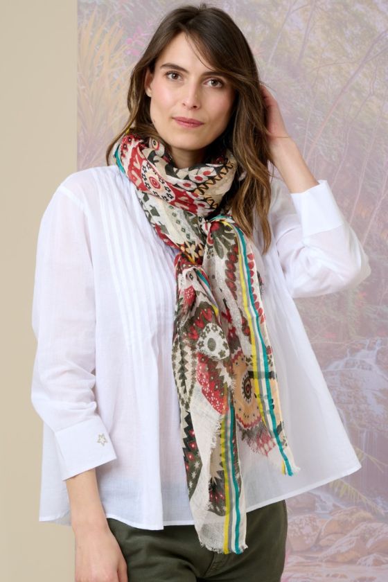 CRUZ Wool Scarf for Women | Storiatipic