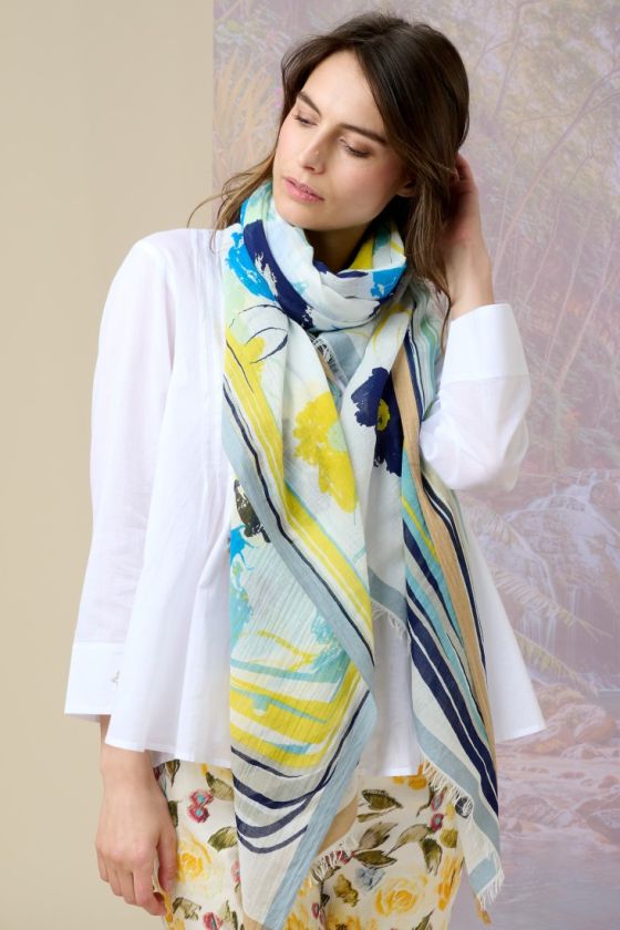 GIA Cotton Scarf for Women | Storiatipic