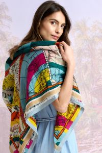 JAZZ Cotton Scarf for Women | Storiatipic