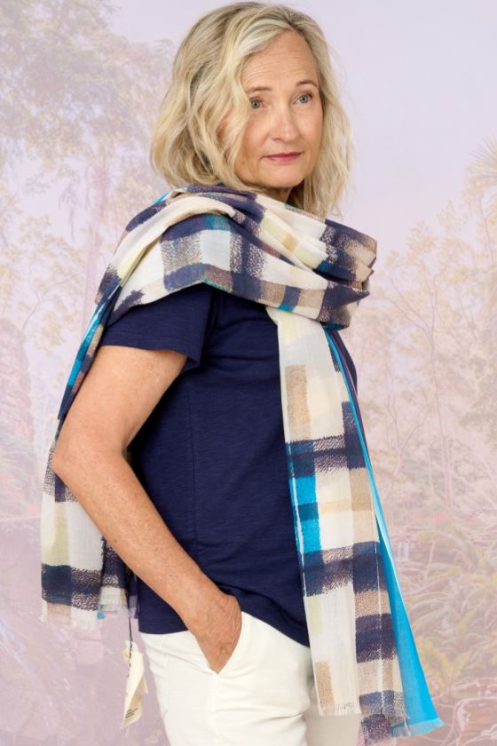 KILT Cotton Scarf for Women | Storiatipic