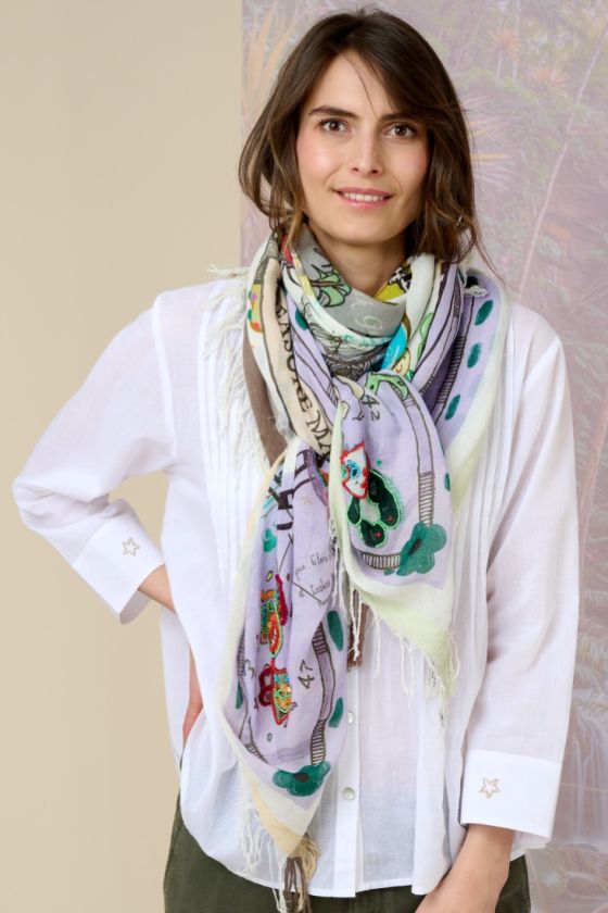 MAP Cotton Scarf