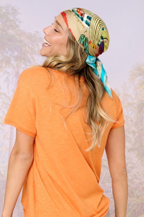 UTAH Silk Scarf for Women | Storiatipic