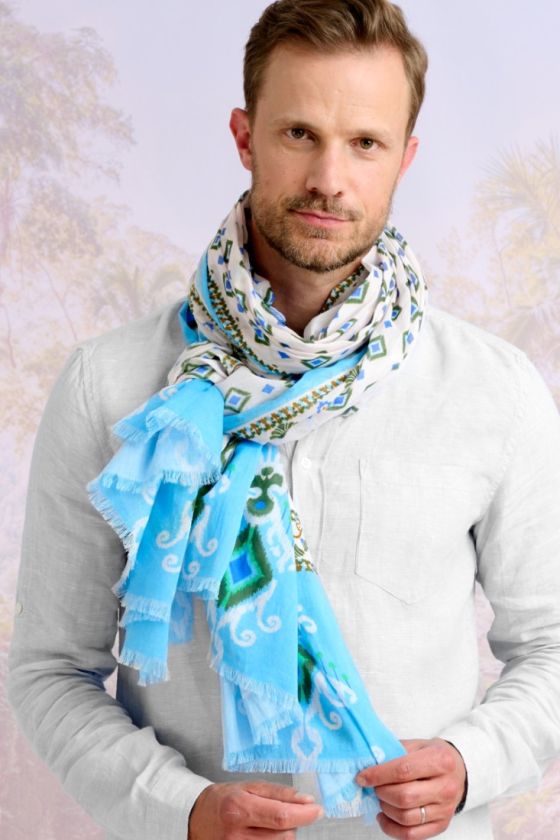 COX Cotton Scarf for Unisex | Storiatipic