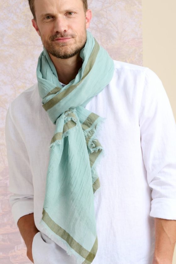 DUO Cotton Scarf for Unisex | Storiatipic