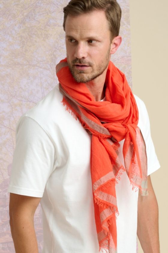 DUO Cotton Scarf for Unisex | Storiatipic