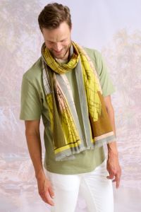 GONES Cotton Scarf for Unisex | Storiatipic