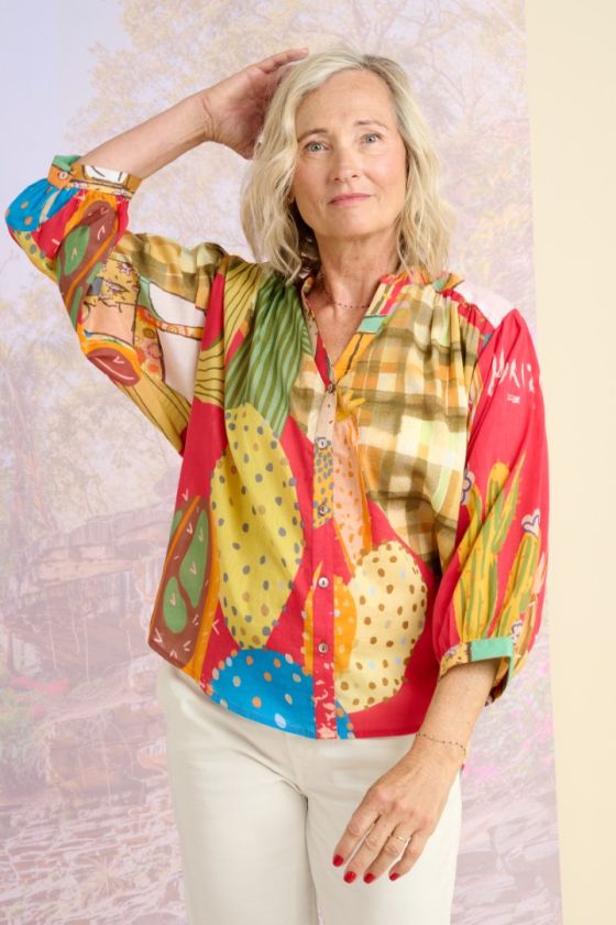 Blouses & Chemises COCO PETULA en Coton pour Femme | Storiatipic